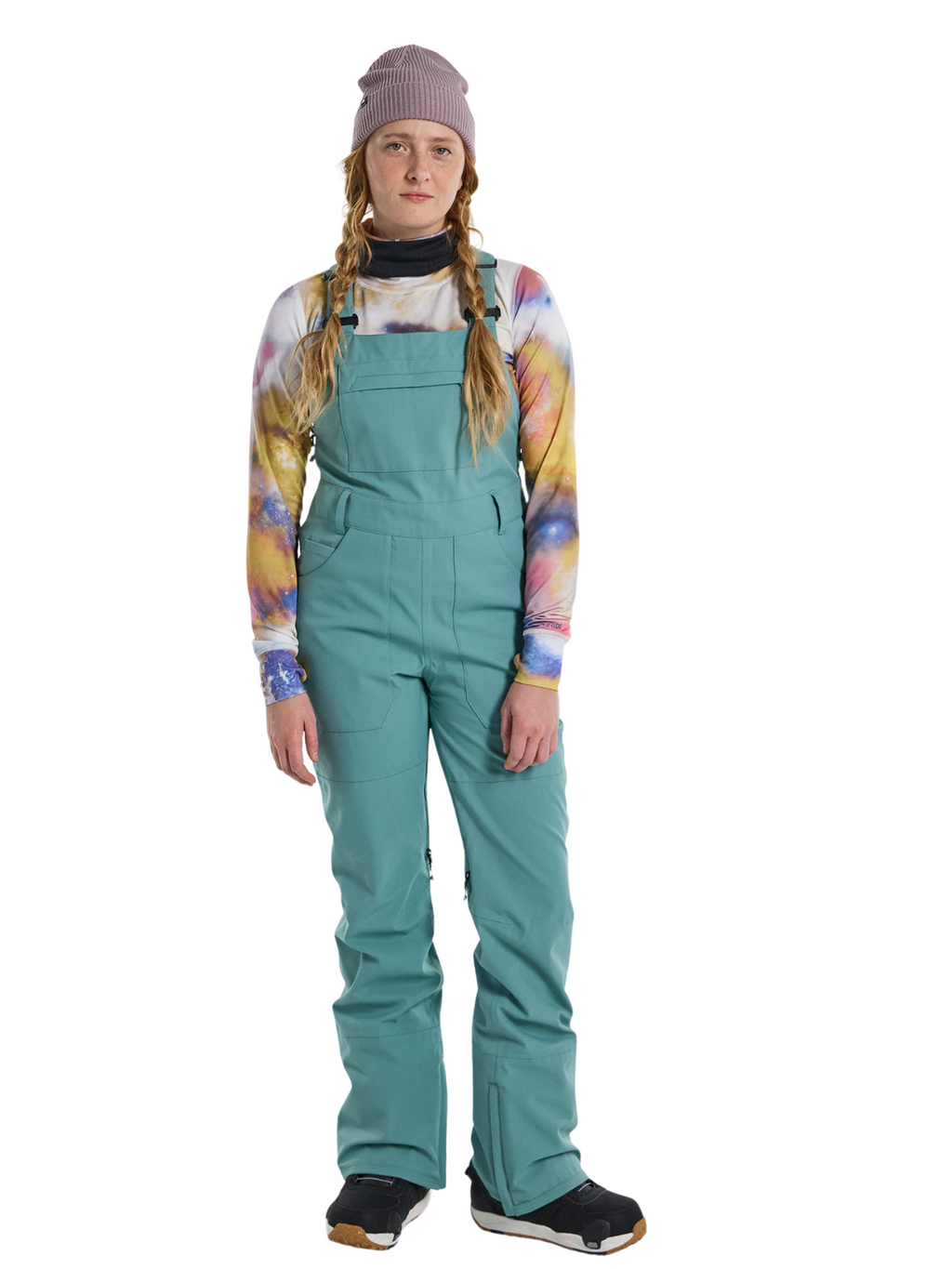 Burton Avalon 2L Stretch Women's Snowboard Bib - Rock Linchen