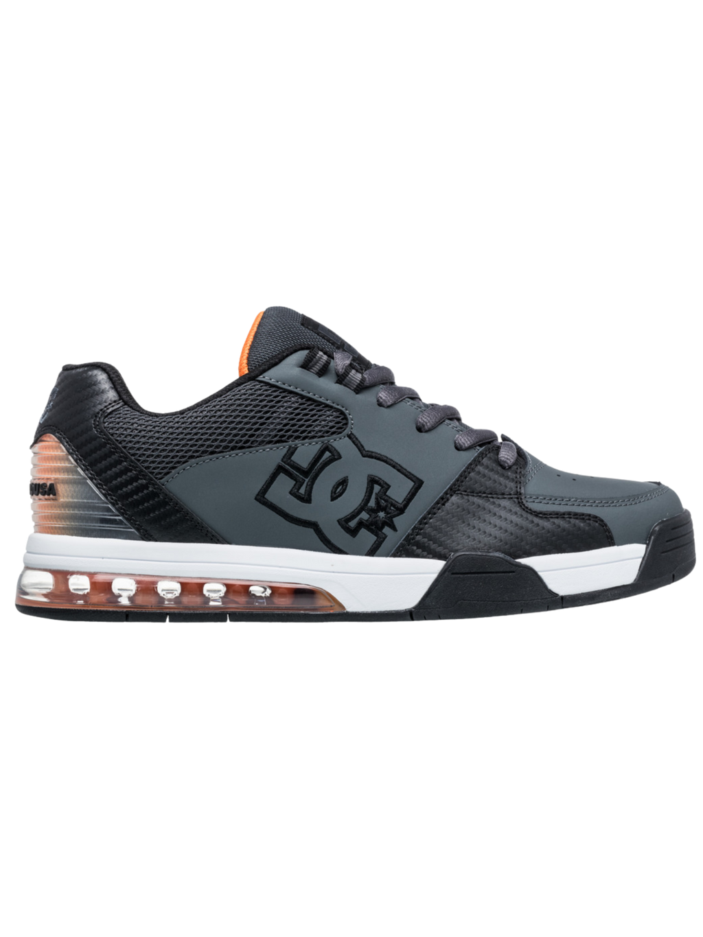 Zapatillas DC Shoes Versatile - Grey/Black/Orange