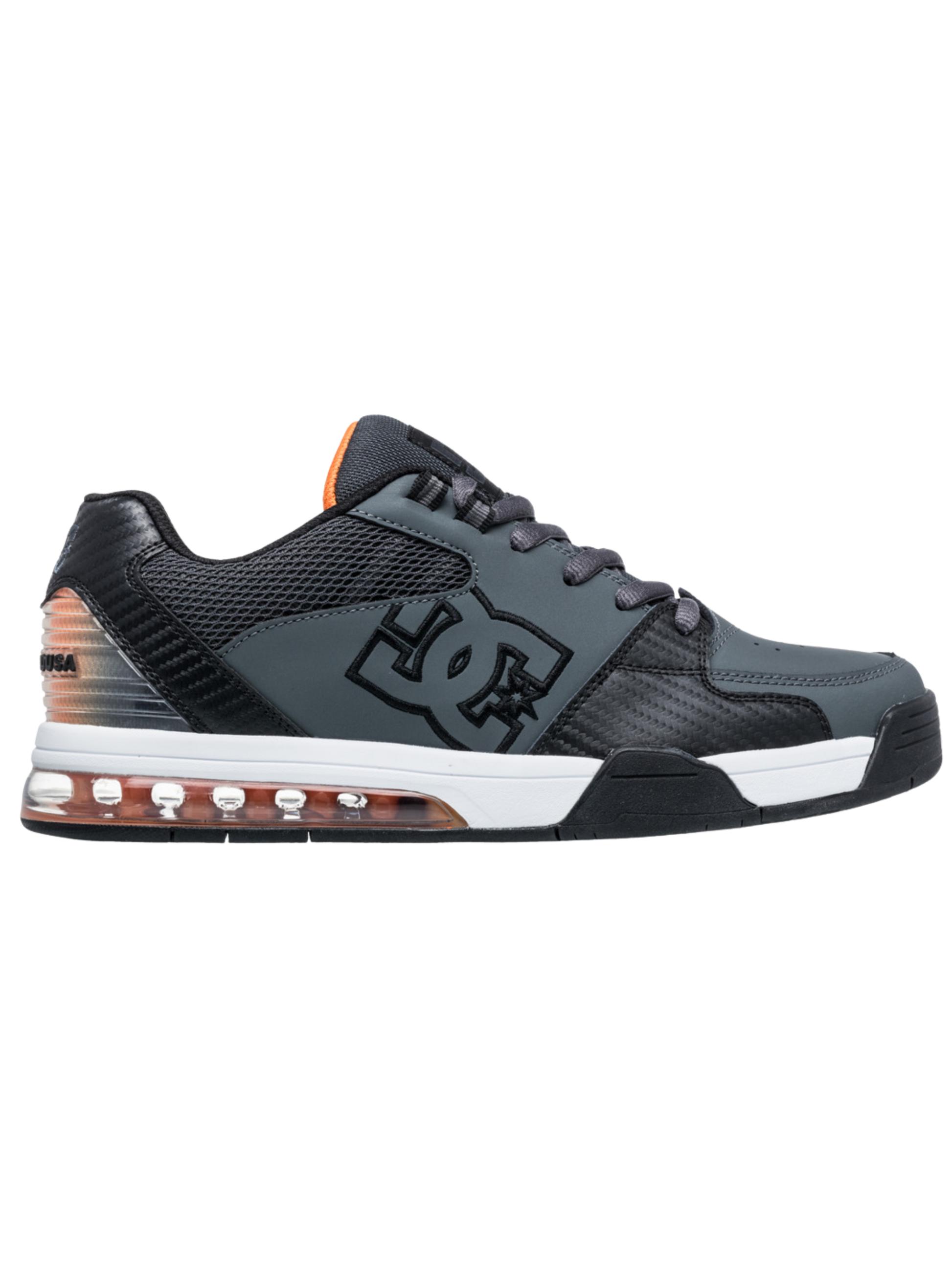 Zapatillas DC Shoes Versatile - Grey/Black/Orange