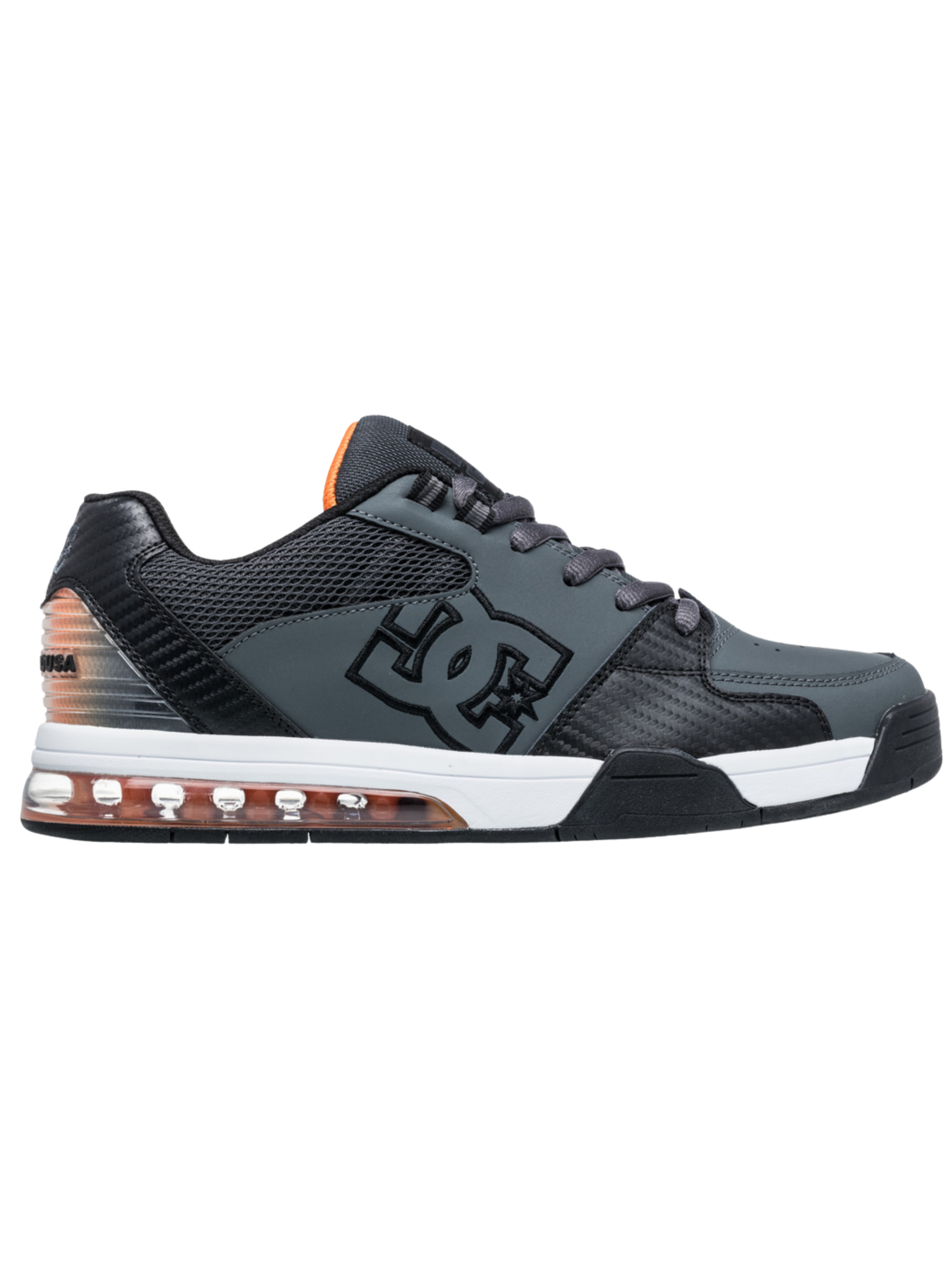 Zapatillas DC Shoes Versatile - Grey/Black/Orange