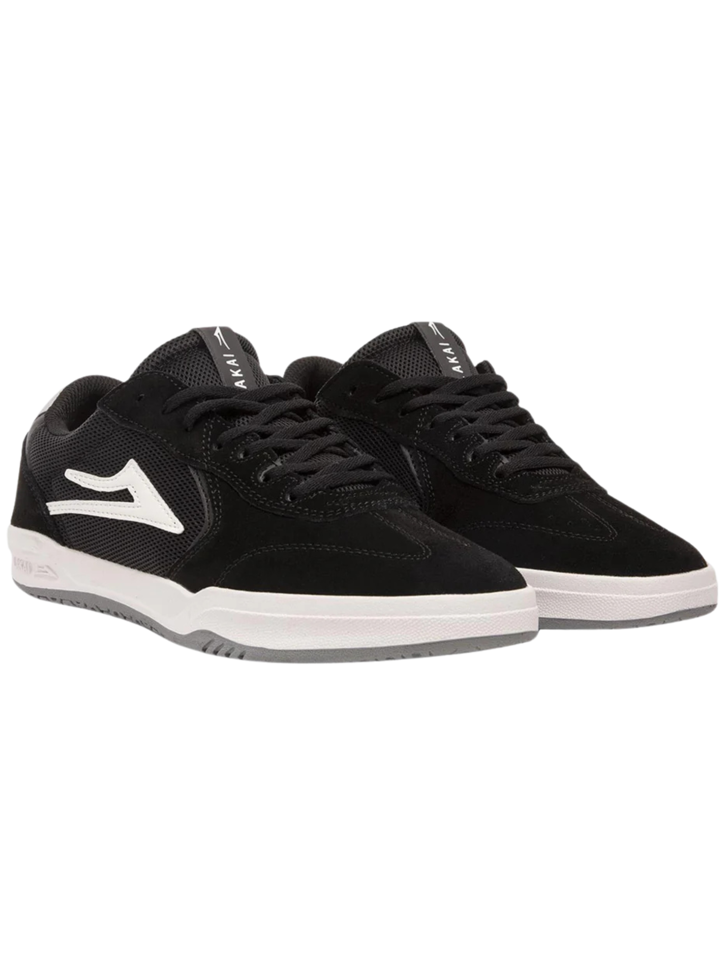 Zapatillas Lakai Atlantic | Black / Light Grey Suede