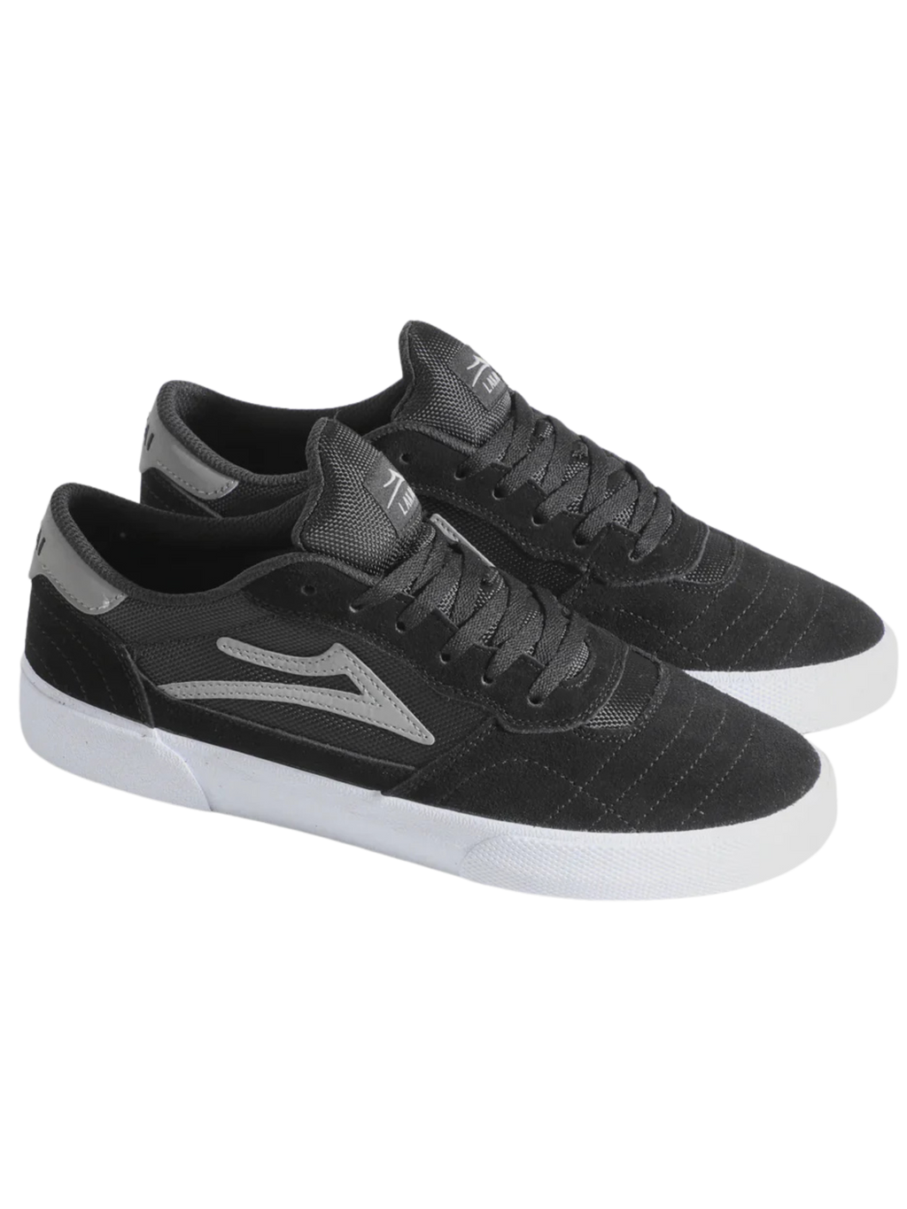 Lakai Cambridge | Black/Grey Suede Skate Shoes