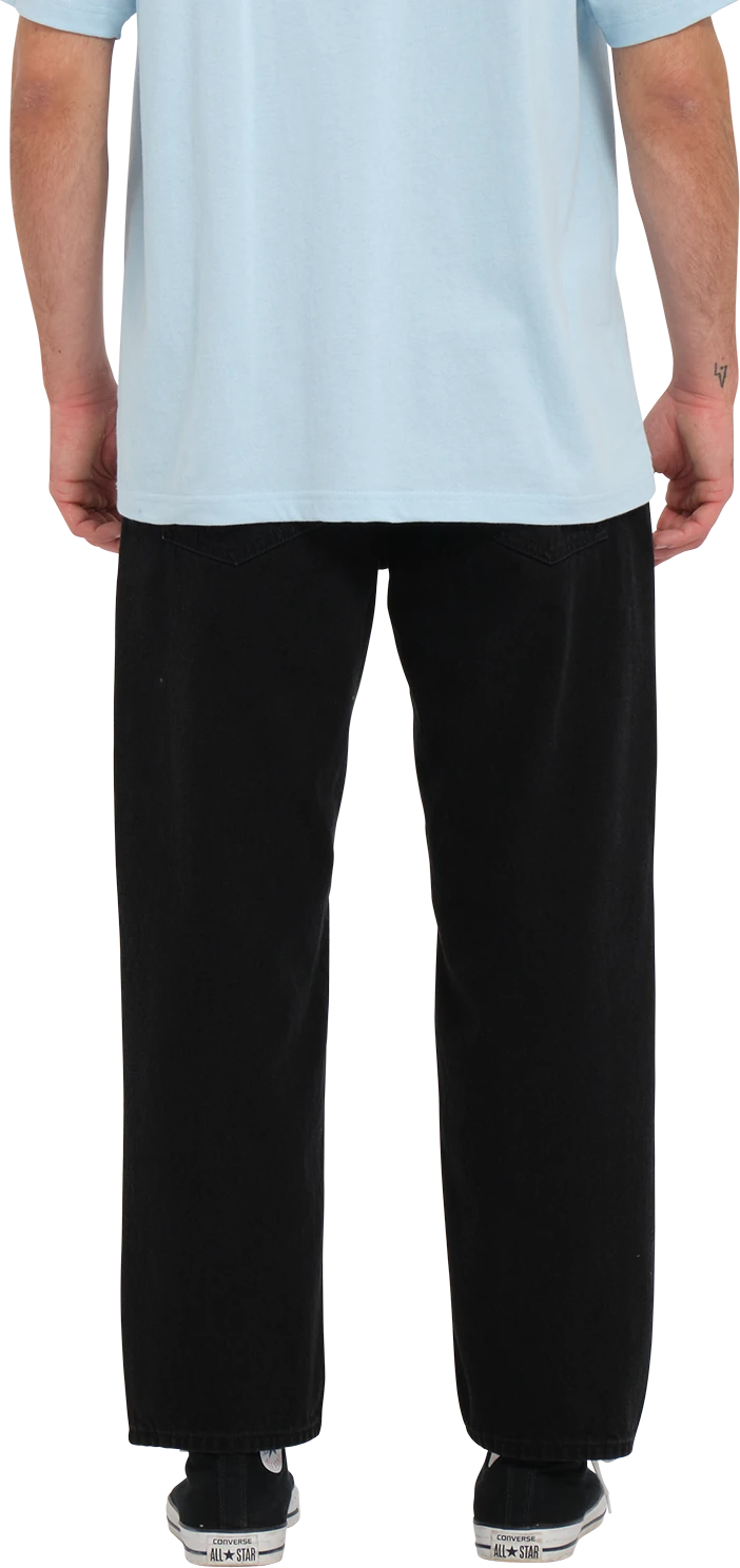 Volcom Modown Tapered Jeans pantalón tejano hombre detail 3 | Black