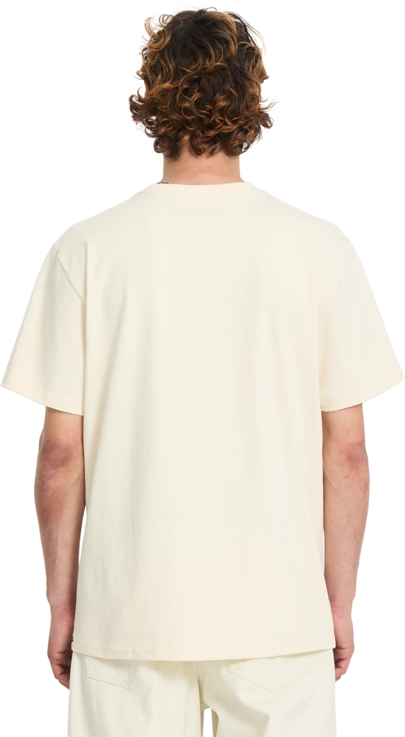 Volcom GIDDYUP SST camiseta manga corta hombre detail 1 | Dirty White