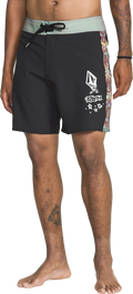 Volcom Star Shields Mod Boardshort 18" trajes de baño hombre | Stealth