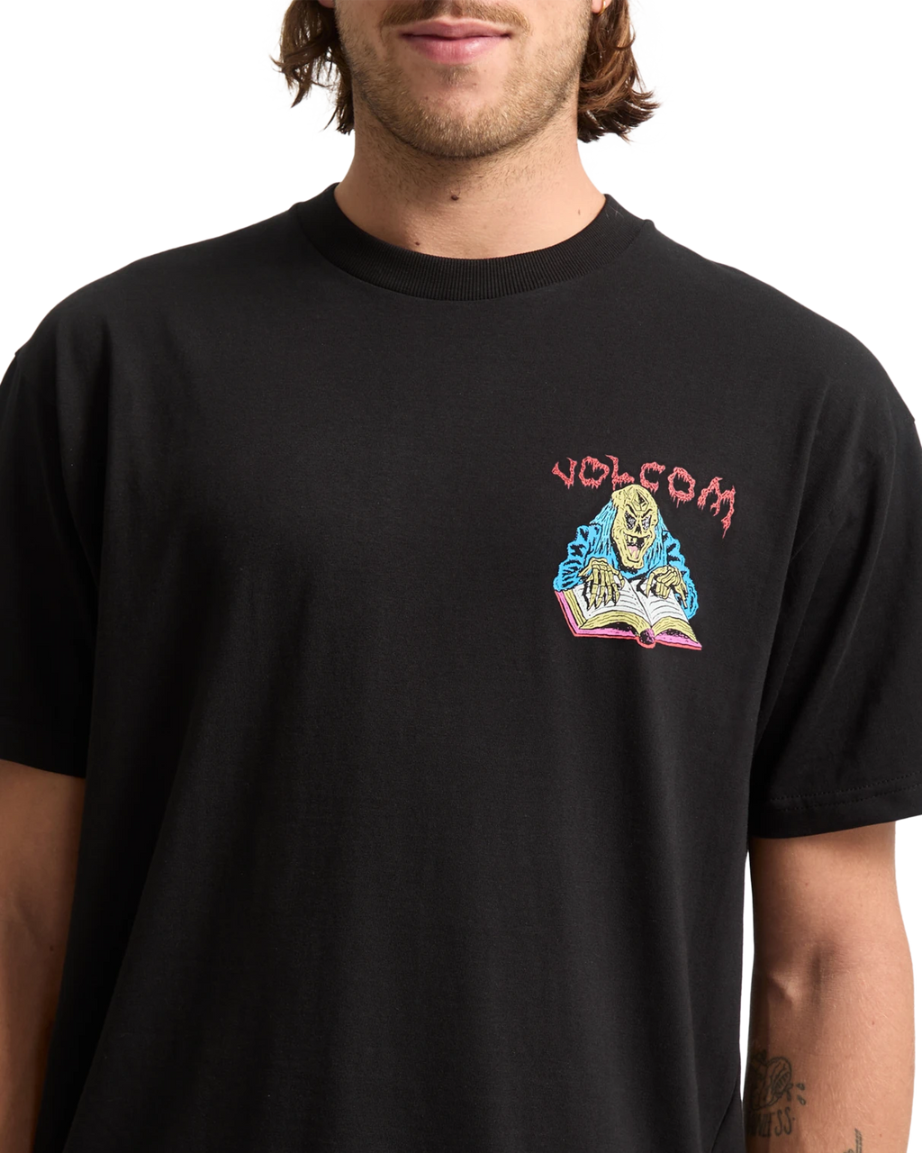 Volcom J.J. Villard camiseta manga corta hombre detail 4 | Black