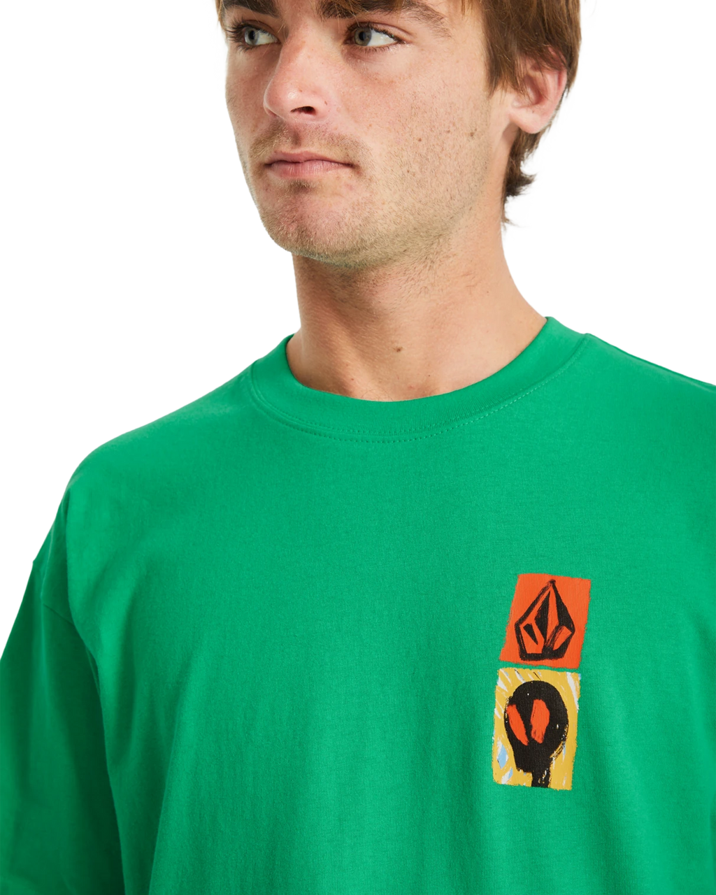Volcom Gonyvaders Lse camiseta manga corta hombre detail 4 | MINT
