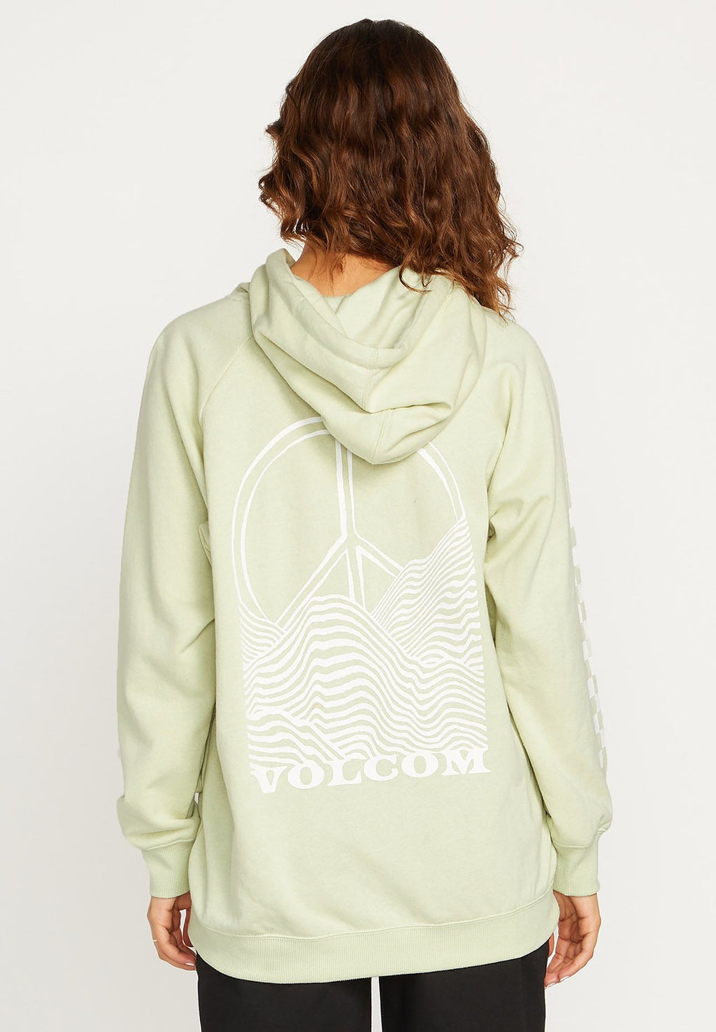 Felpa con cappuccio Volcom Truly Stoked - Salvia