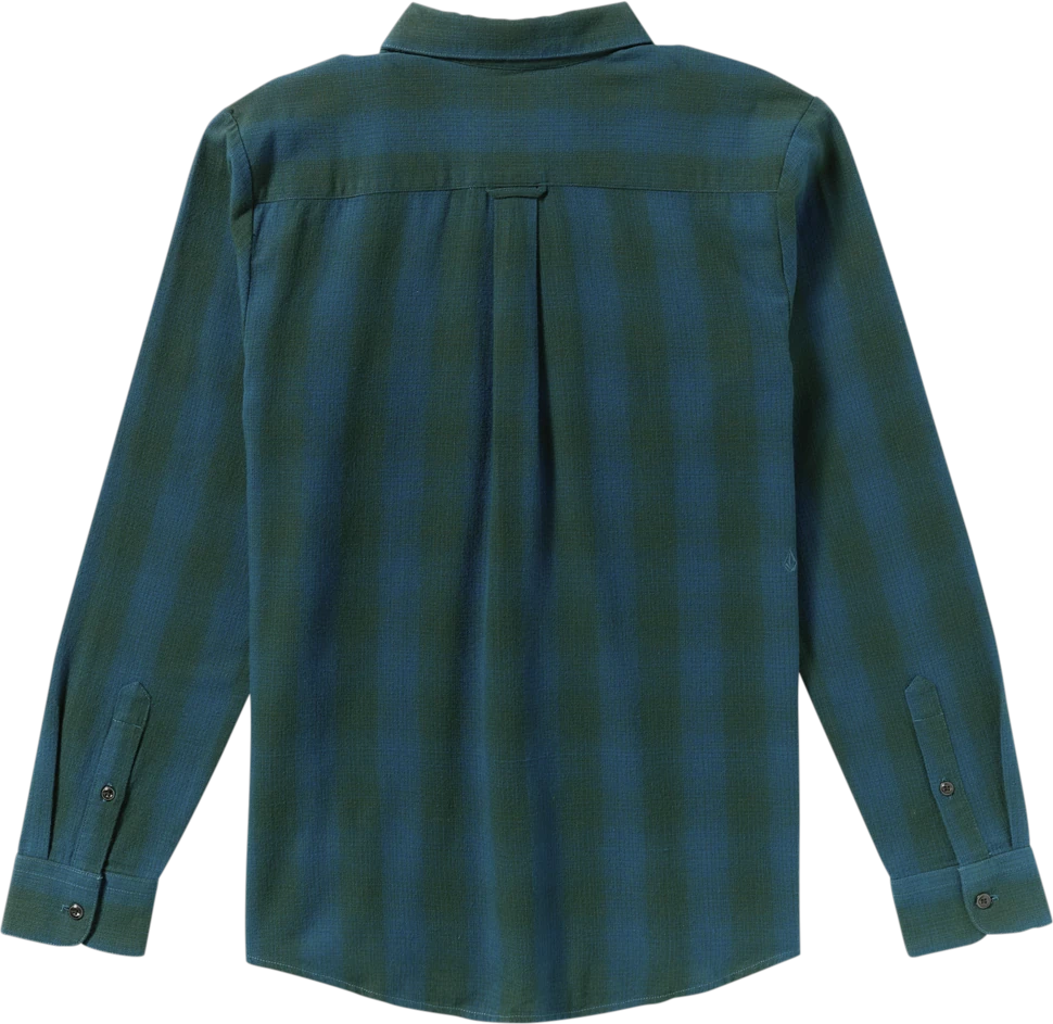 Volcom Shadowstone Flannel Shirt camisa manga larga hombre detail 6 | Scarab