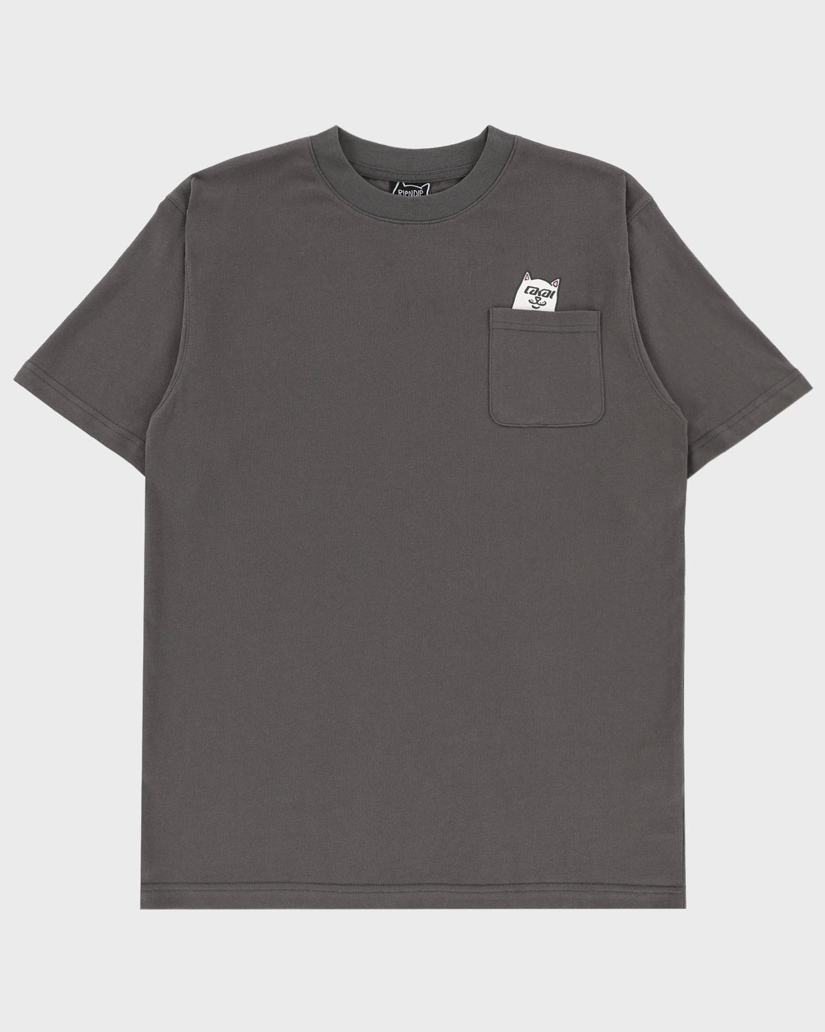 Lakai LAKAI x RIPNDIP Lord Nerm Pocket camiseta manga corta hombre | DARK GRAY