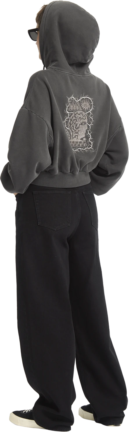 Volcom FA Vaderetro sudadera con capucha mujer detail 9 | Vintage Black