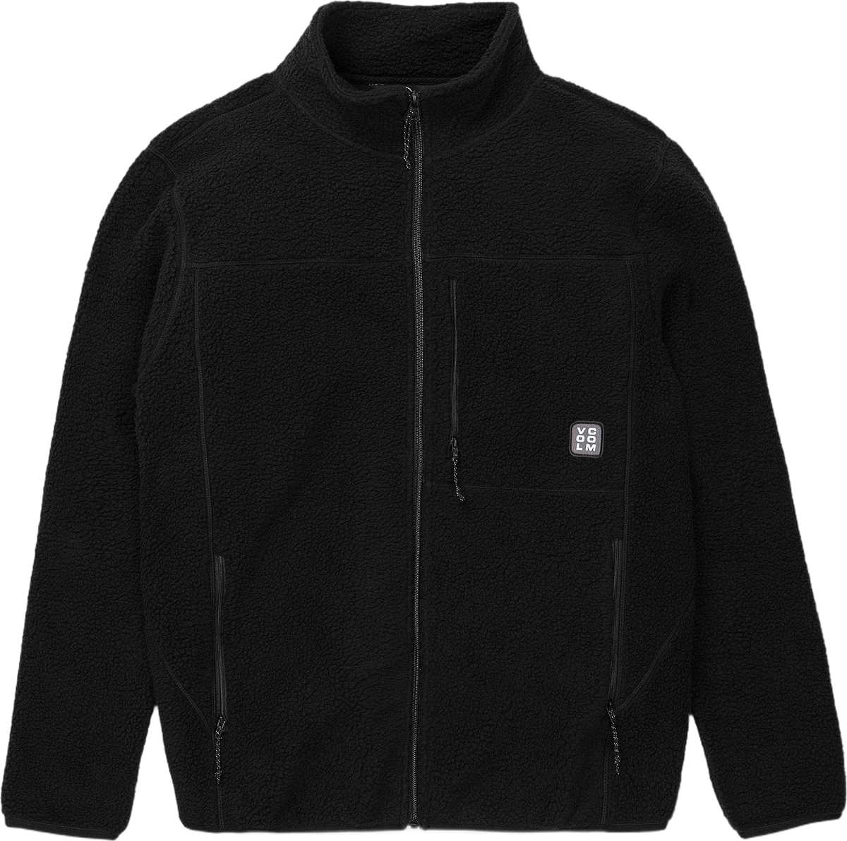 Volcom MEN'S NELSON SHERPA FULL ZIP sudadera hombre detail 1 | Black