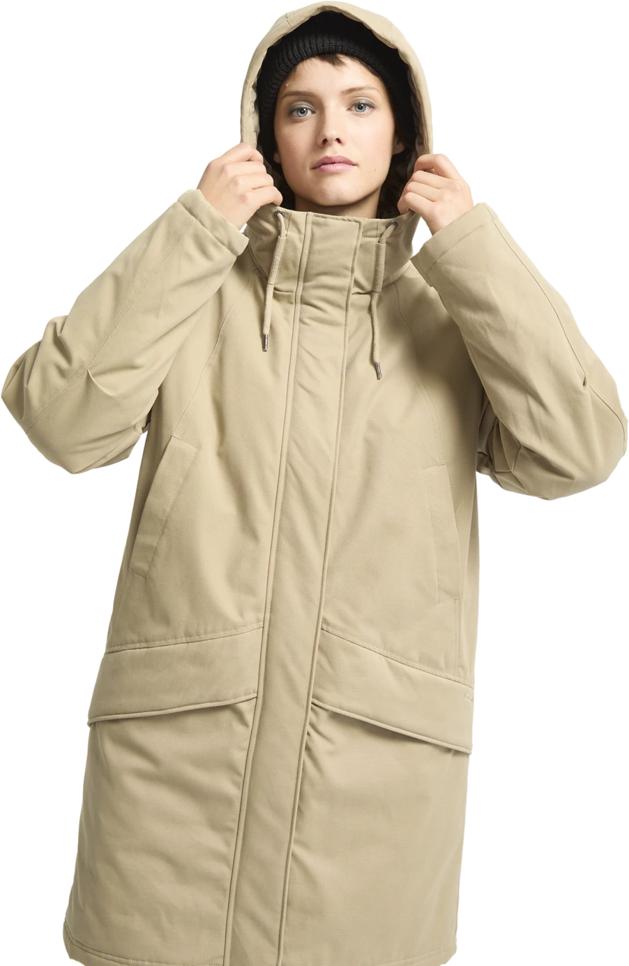 Volcom SOMESTONE 10K PARKA chaquetas y abrigos mujer detail 6 | Khaki