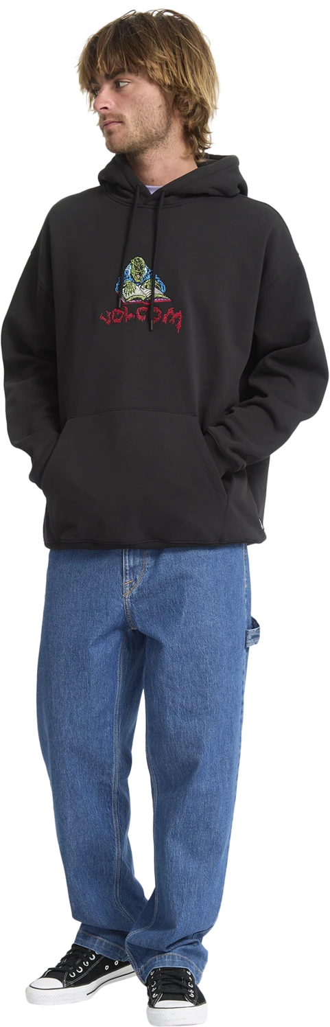 Volcom FA JJ Villard sudadera con capucha hombre detail 3 | Black
