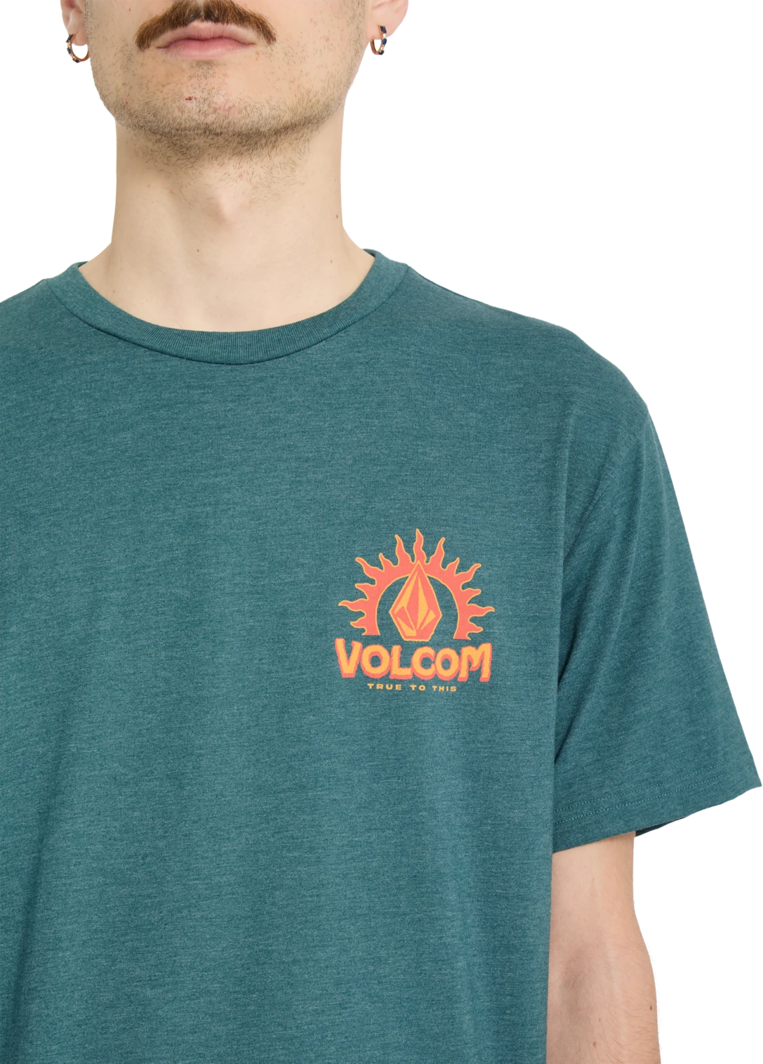 Volcom SOLSTICE HTH SST camiseta manga corta hombre detail 3 | Rifle Green