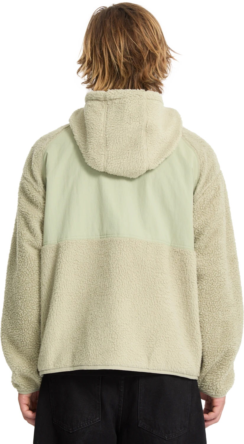 Volcom Nomaa Sherpa sudadera con capucha hombre detail 1 | Green Tea