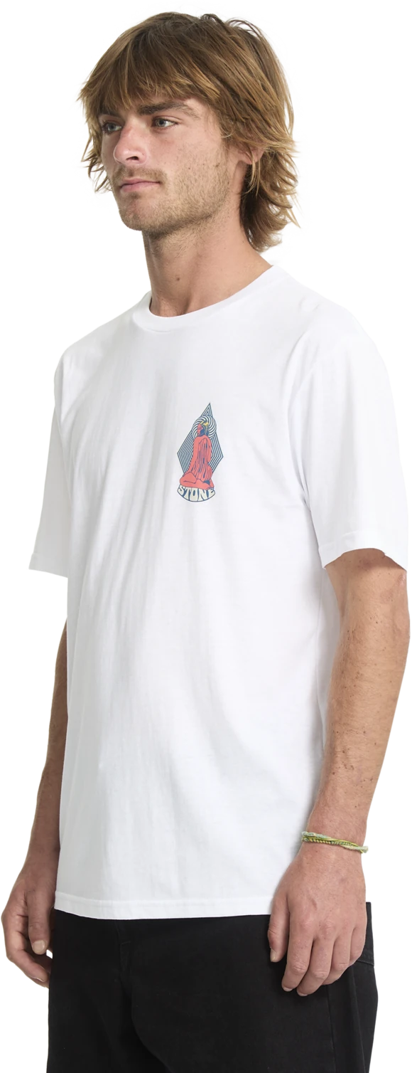 Volcom Psychback camiseta manga corta hombre detail 5 | White