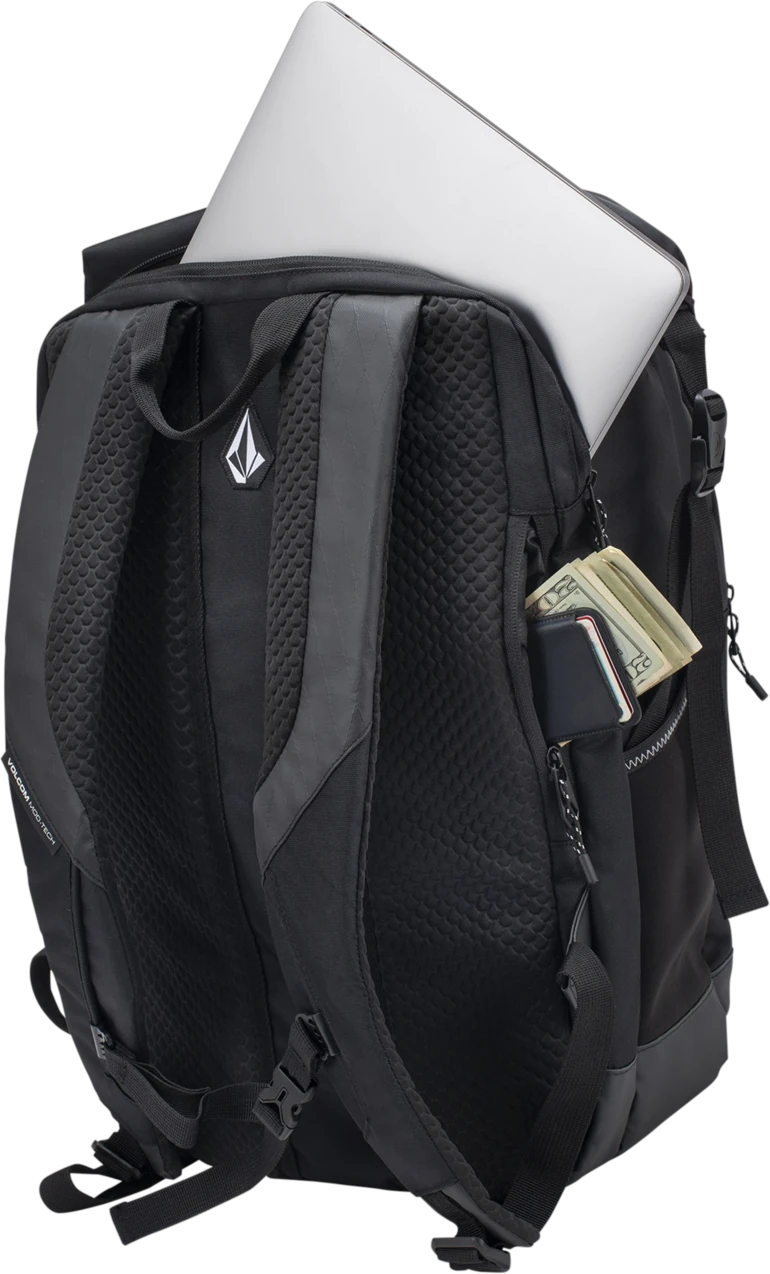 Volcom Forecast Dry Backpack mochilas hombre detail 4 | Black