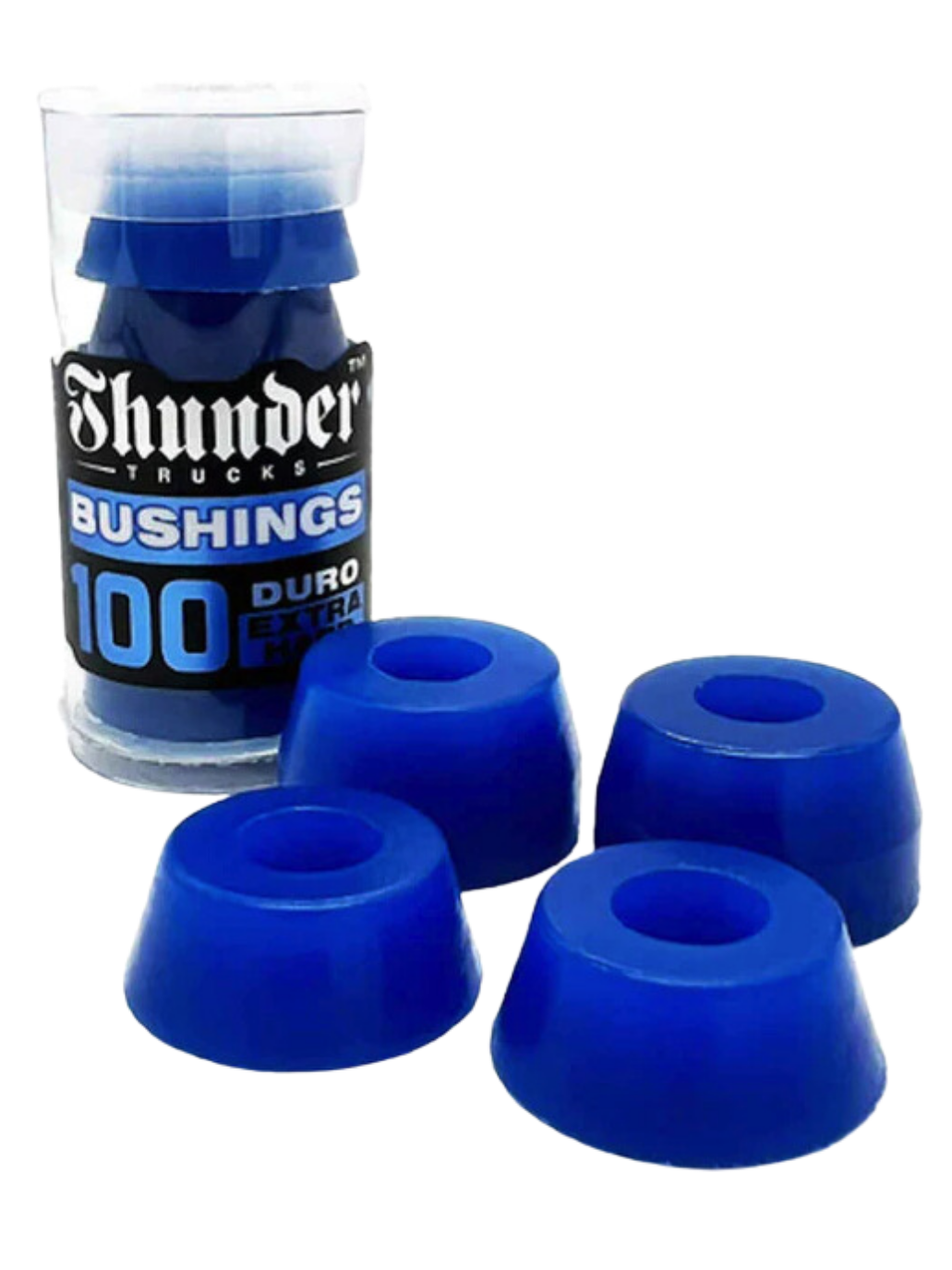 Caoutchoucs d'essieu Thunder Premium 100A Bushings (Deep Blue) | Boutique de skate | Tables, Essieux, Roues,... | Caoutchoucs / Bushings de patins | Collection_Zalando | Nouveaux produits | Pièces de patins | Produits les plus récents | Produits les plus vendus | surfdevils.com