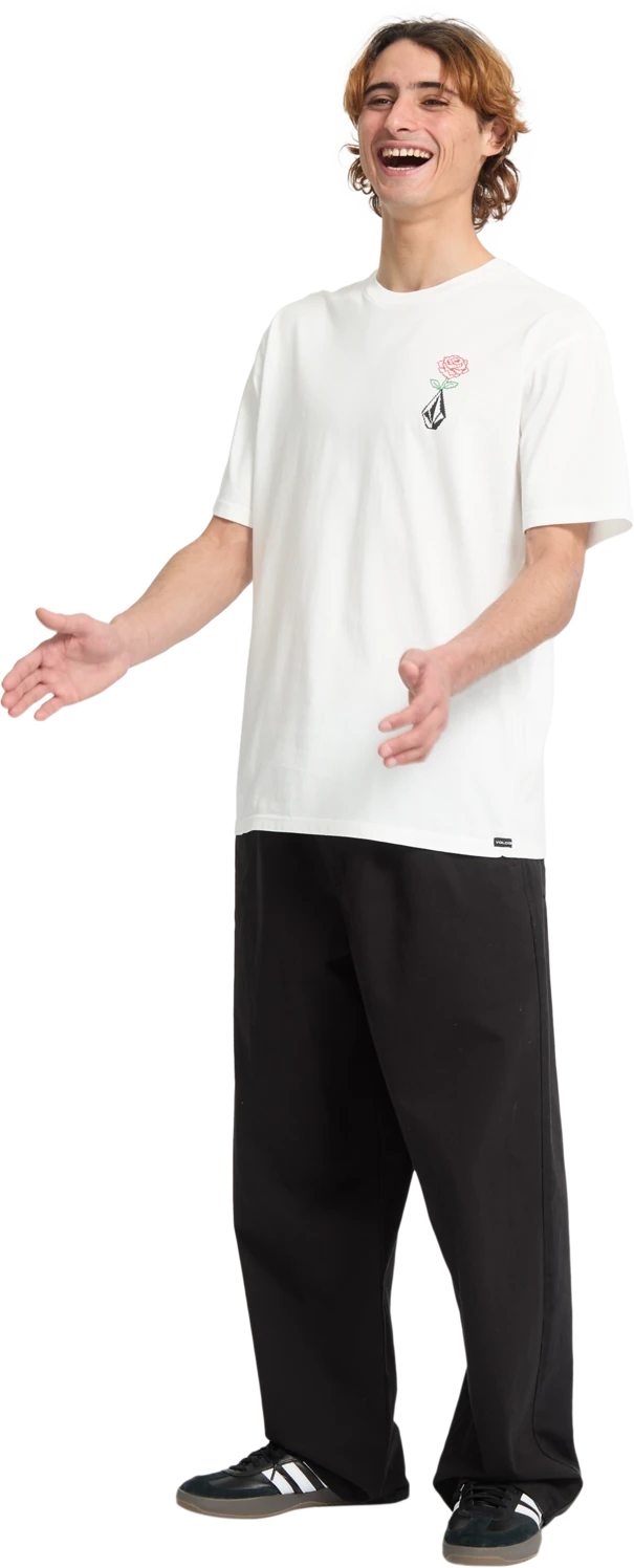 Volcom Pleasantry camiseta manga corta hombre detail 4 | OFF WHITE