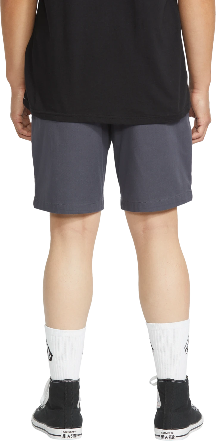 Volcom Frickin EW Short 19 elastic waist short hombre detail 1 | Charcoal