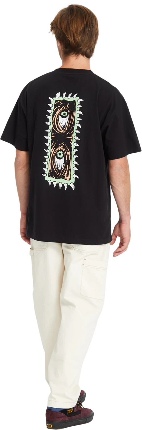 Volcom Eye Rust Lse camiseta manga corta hombre detail 4 | Black