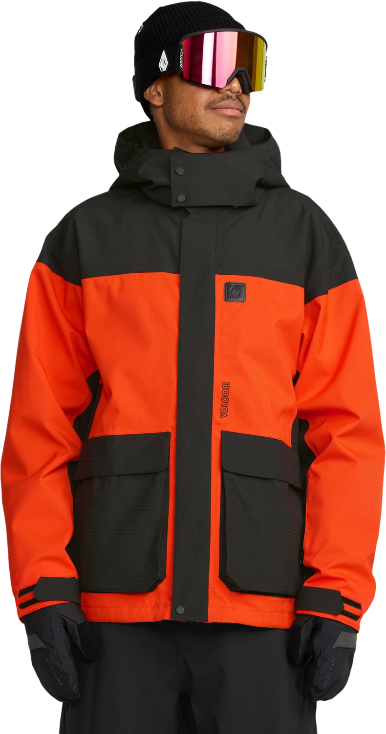 Volcom KLEVELAND JACKET chaquetas y abrigos hombre | Orange Shock
