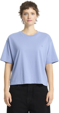 Volcom Stone Blanks Up camiseta manga corta mujer | Carolina Blue