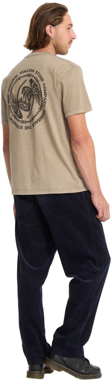 Volcom Circlepalm camiseta manga corta hombre detail 5 | Brindle