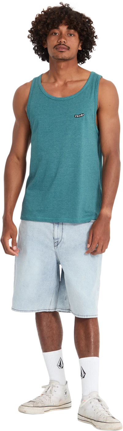 Volcom PISTOL STONE HTH TT camiseta manga corta hombre detail 4 | RIFLE GREEN