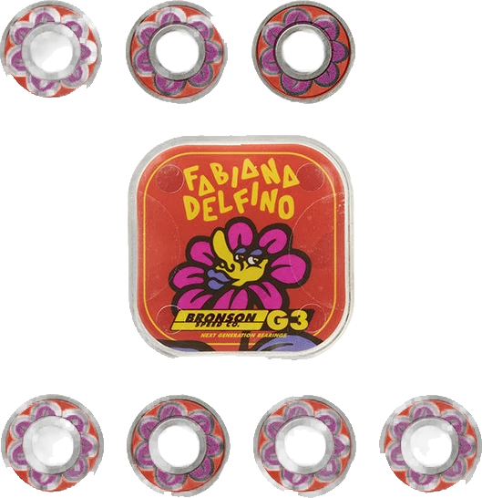 Bronson Bronson Speed Co. Fabiana Delfino G3 Pro Bearings bearings | Multi