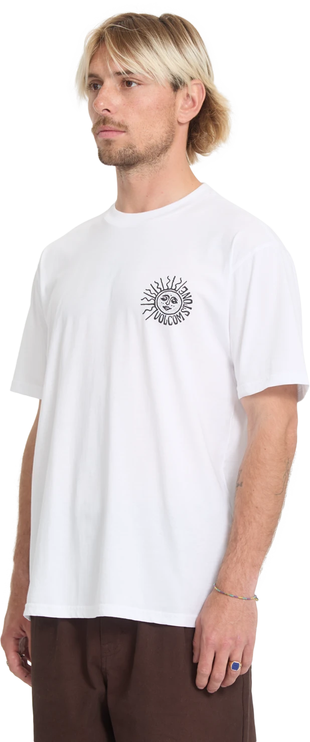 Volcom MAZATLAN SST camiseta manga corta hombre detail 2 | White