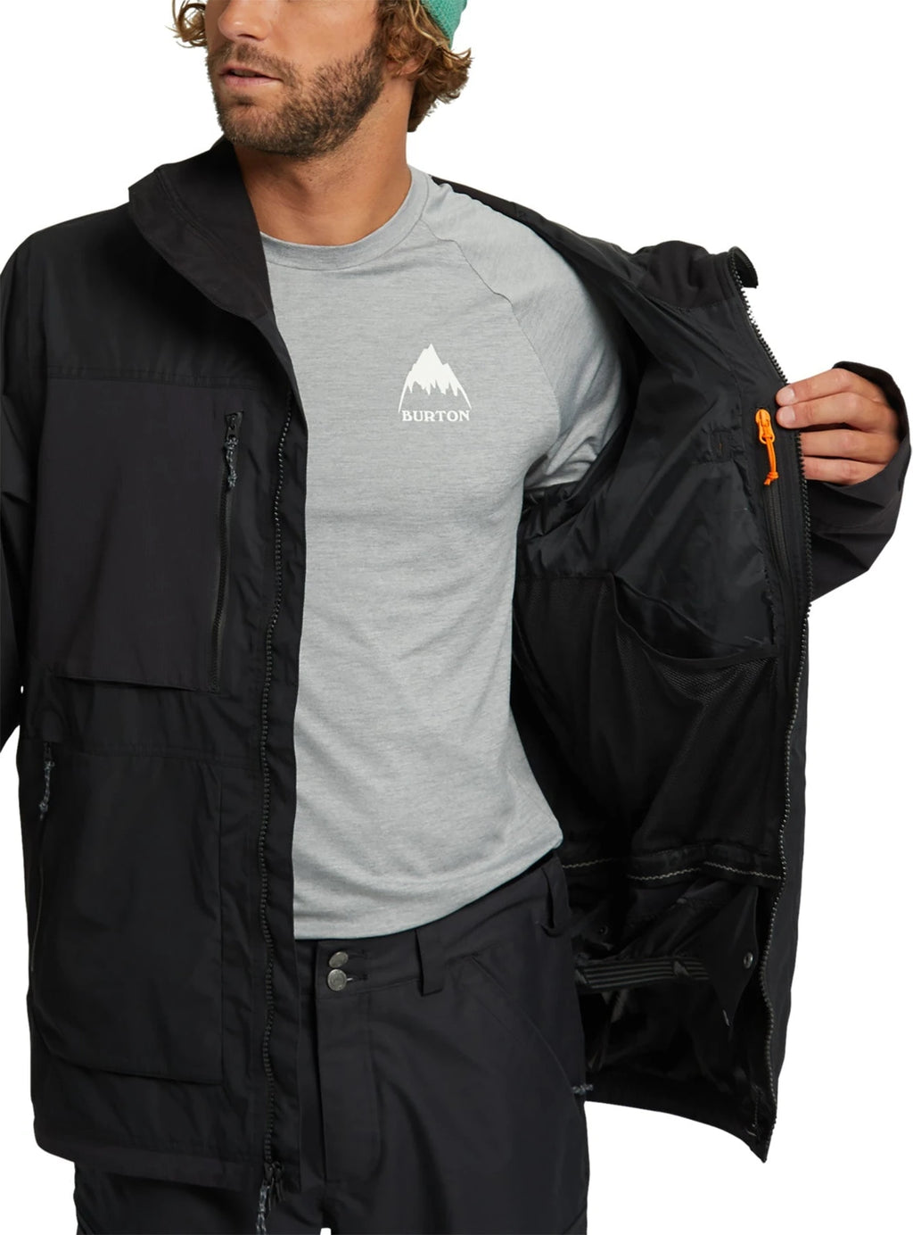 Burton Burton Frostner 2L Jacket chaquetas y abrigos hombre detail 2 | True Black