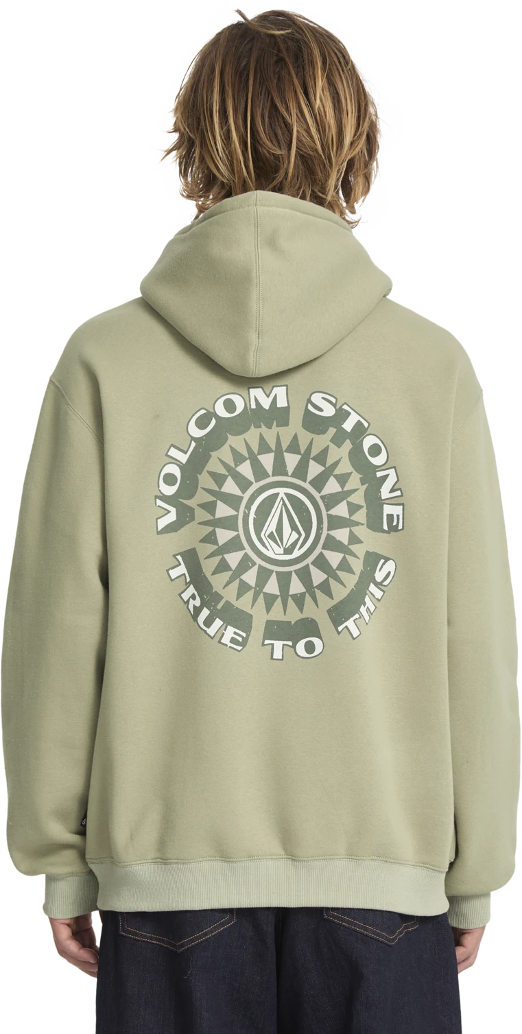Volcom Watanite sudadera con capucha hombre detail 1 | Green Tea