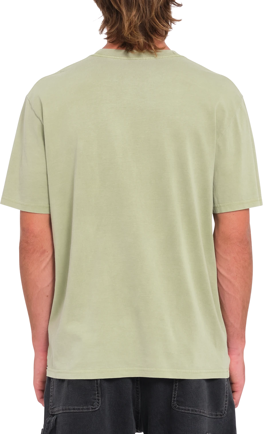 Volcom Solid Stone Emb camiseta manga corta hombre detail 1 | Green Tea