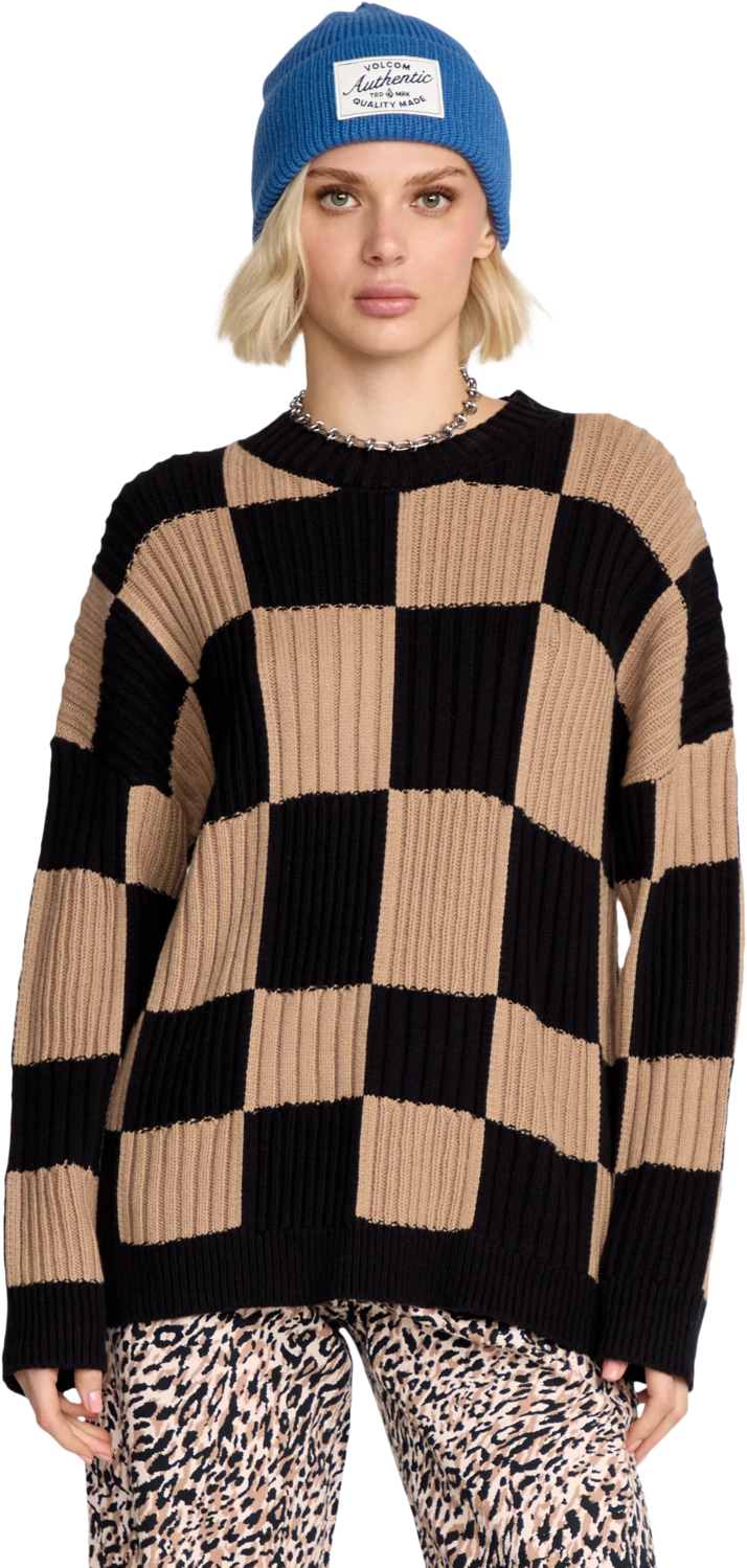 Volcom Tripnotic jersey mujer | Black Combo