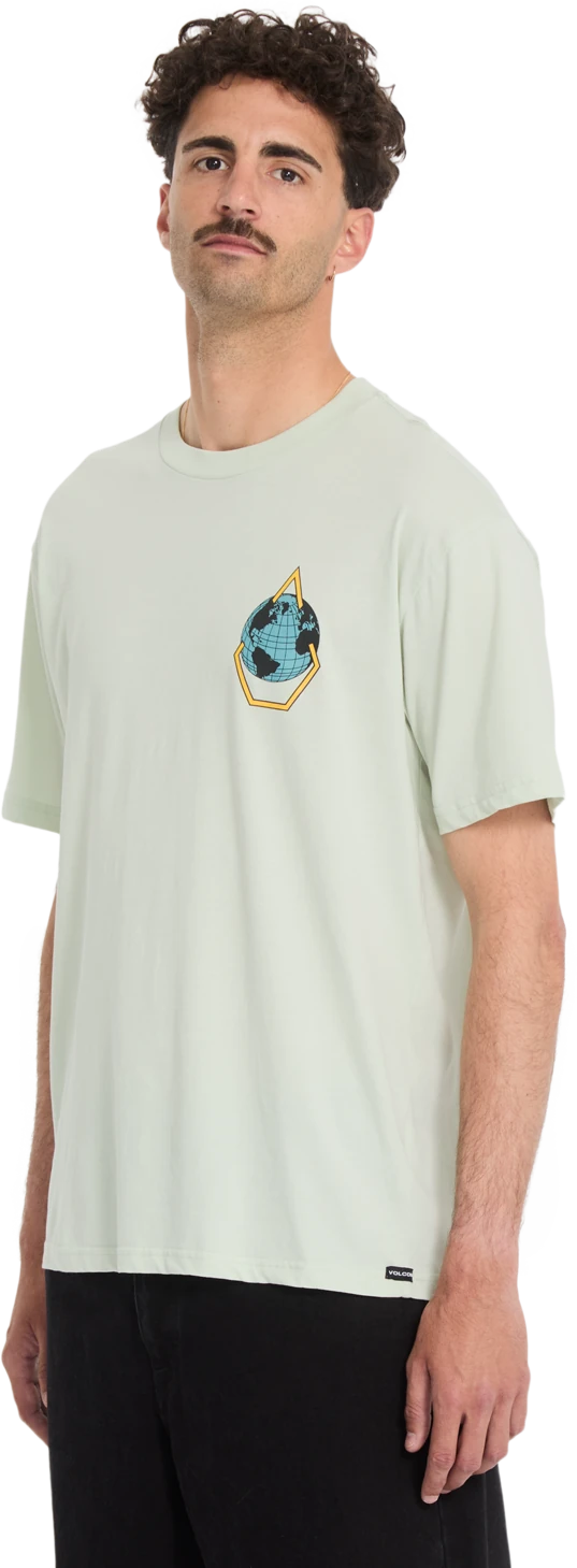 Volcom GLOBULAR SST camiseta manga corta hombre detail 2 | Pale Aqua