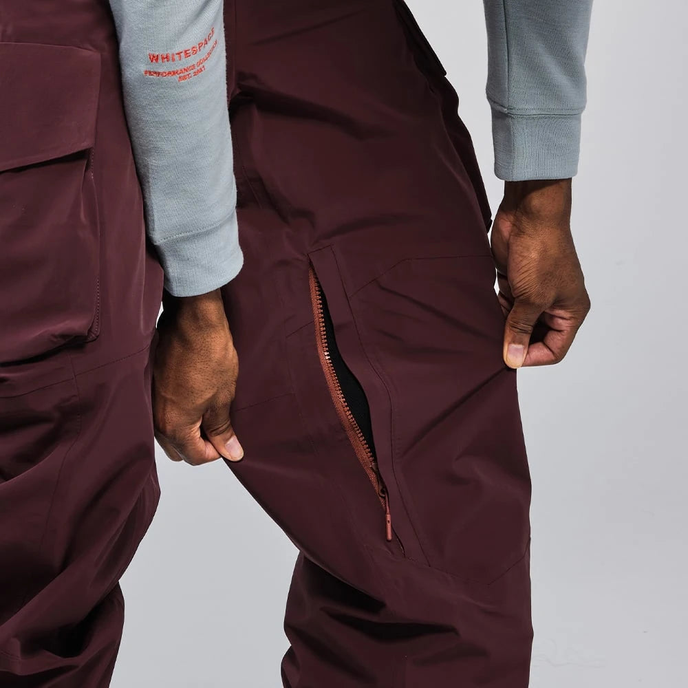 Whitespace AMF RIDING CARGO PANT pantalón hombre detail 4 | Dark Mauve Purple