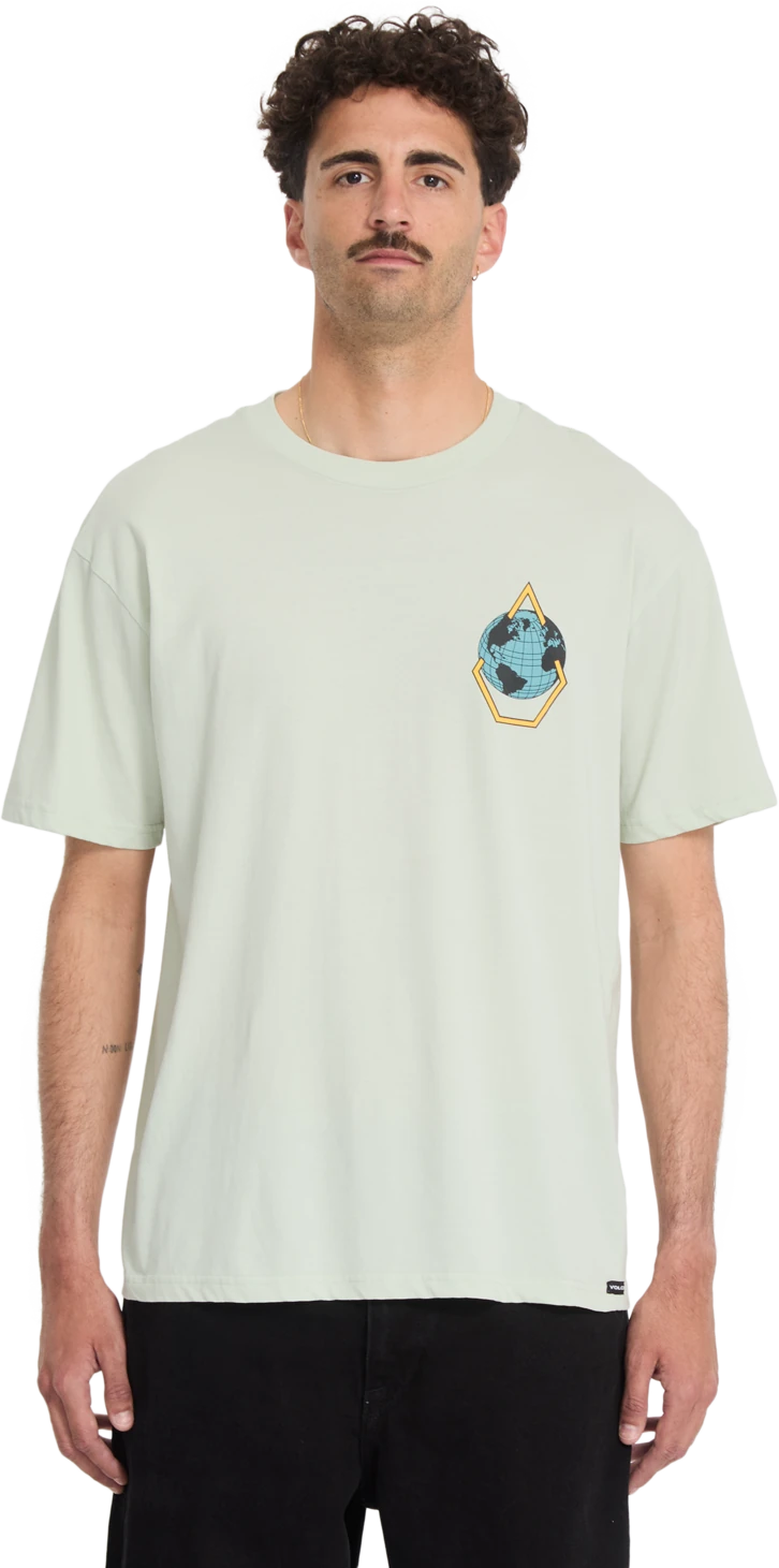 Volcom GLOBULAR SST camiseta manga corta hombre | Pale Aqua