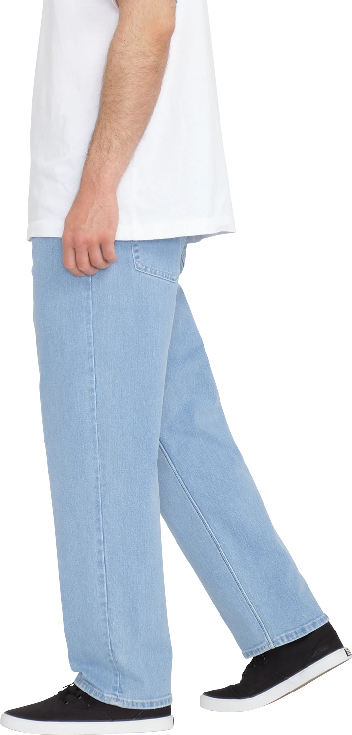 Volcom Modown Tapered Jeans pantalón tejano hombre detail 2 | LIGHT VINTAGE INDIGO