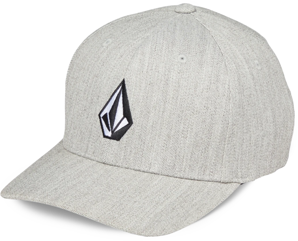 Volcom Full Stone Heather Flexfit cap hombre | Grey Vintage