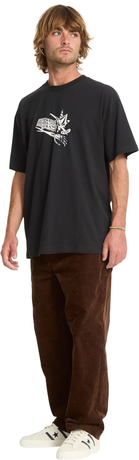 Volcom Kut N Rip camiseta manga corta hombre detail 6 | Black
