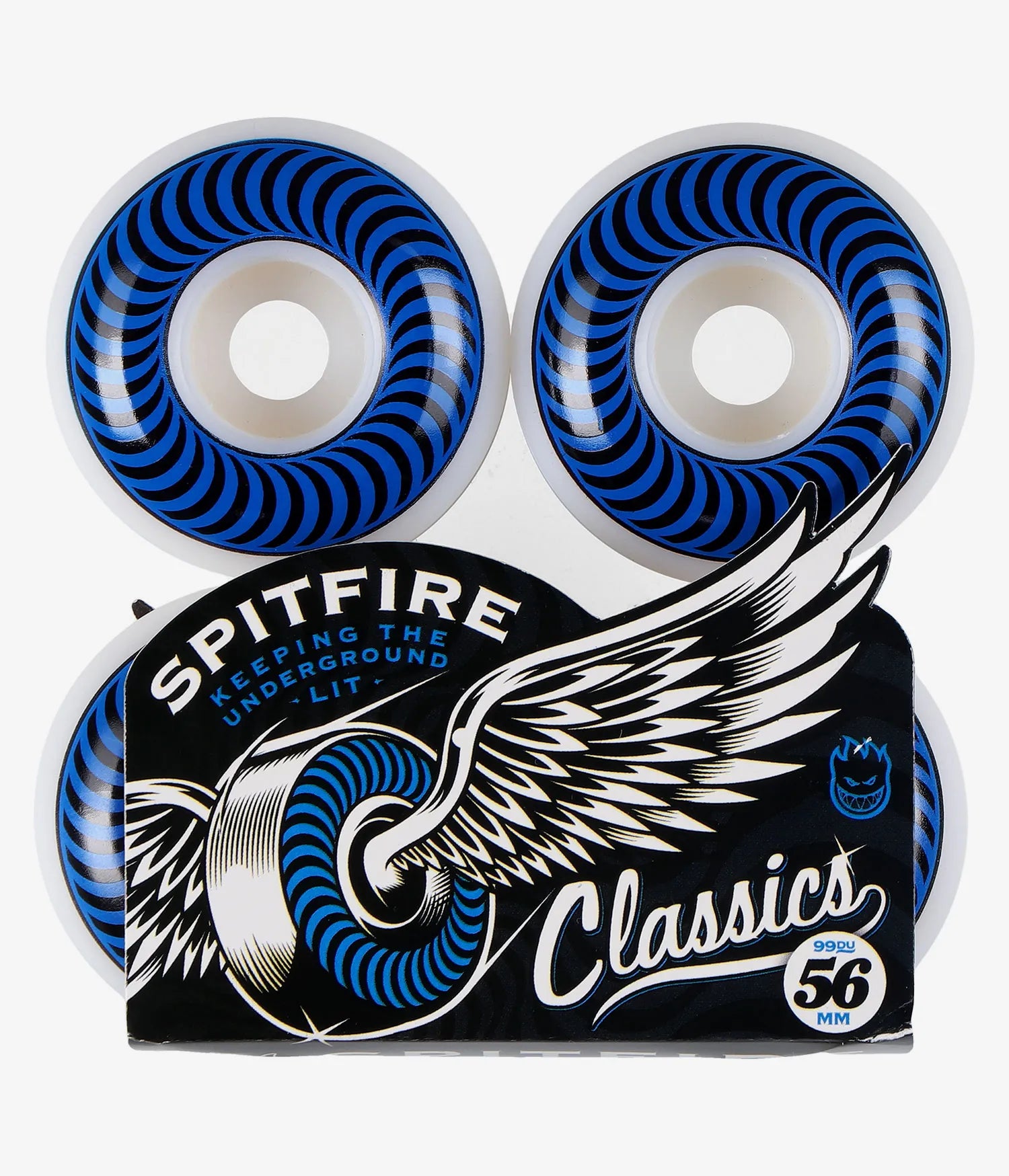 Spitfire Classic Skateboard Wheels 56 mm 99A