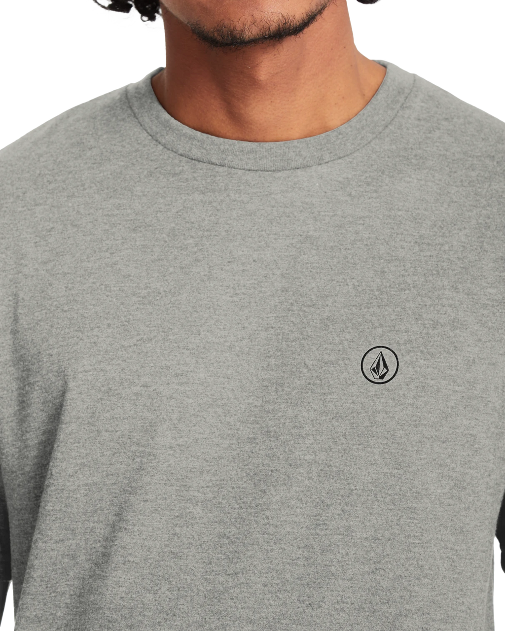 Volcom CIRCLE BLANKS HTH SST camiseta manga corta hombre detail 3 | Heather Grey