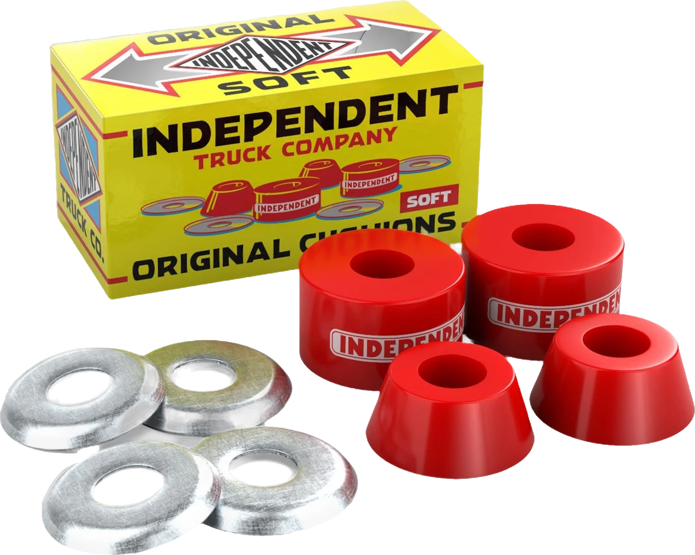 Independent Independent Genuine Parts Original Cushions gomas de skate | Red/90a
