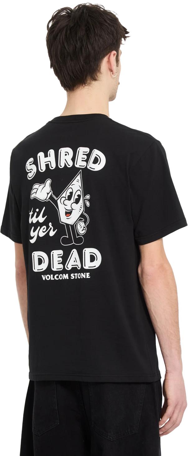 Volcom MISTE STONE BSC SST camiseta manga corta hombre detail 1 | Black