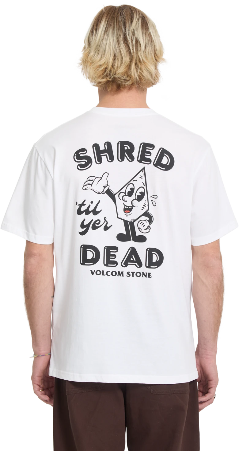 Volcom MISTE STONE BSC SST camiseta manga corta hombre detail 1 | White