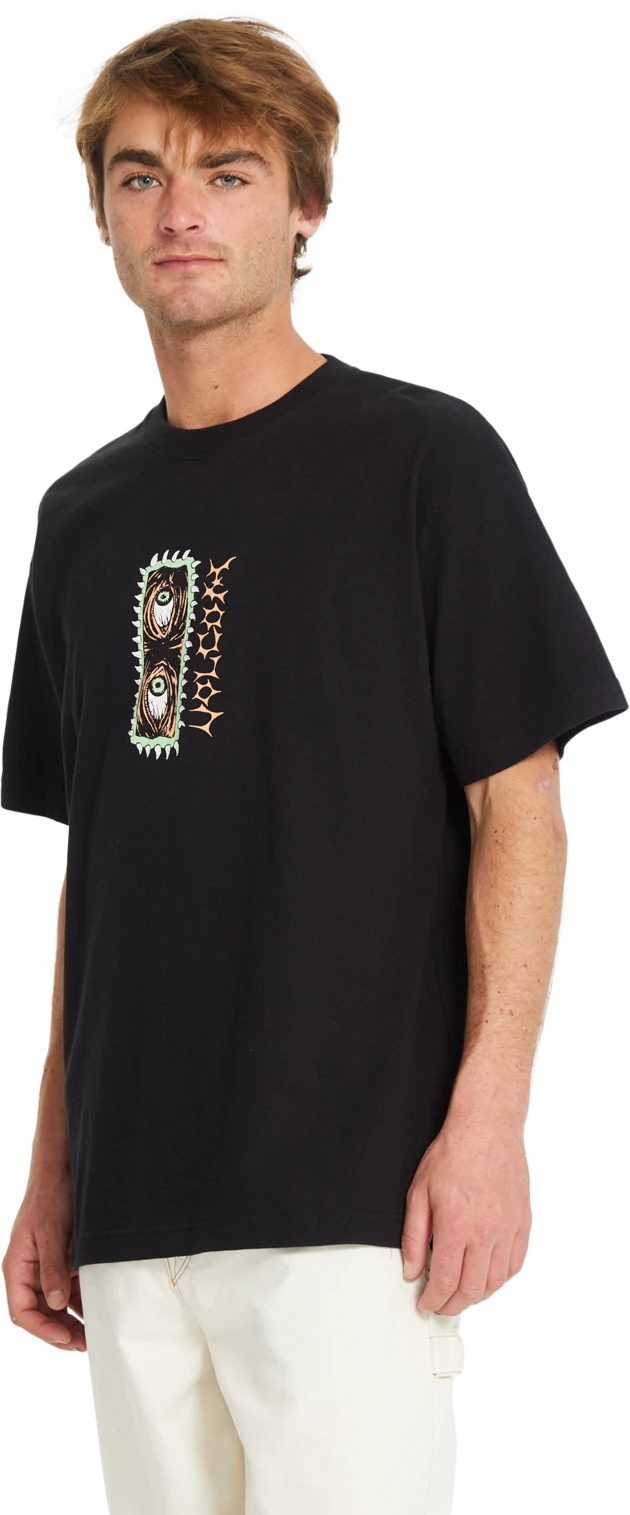 Volcom Eye Rust Lse camiseta manga corta hombre detail 6 | Black