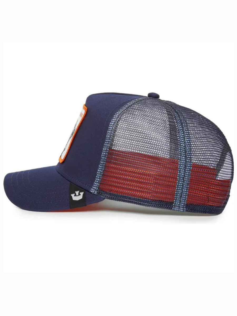 Gorra Trucker Goorin Bros The Defense Bear - Navy