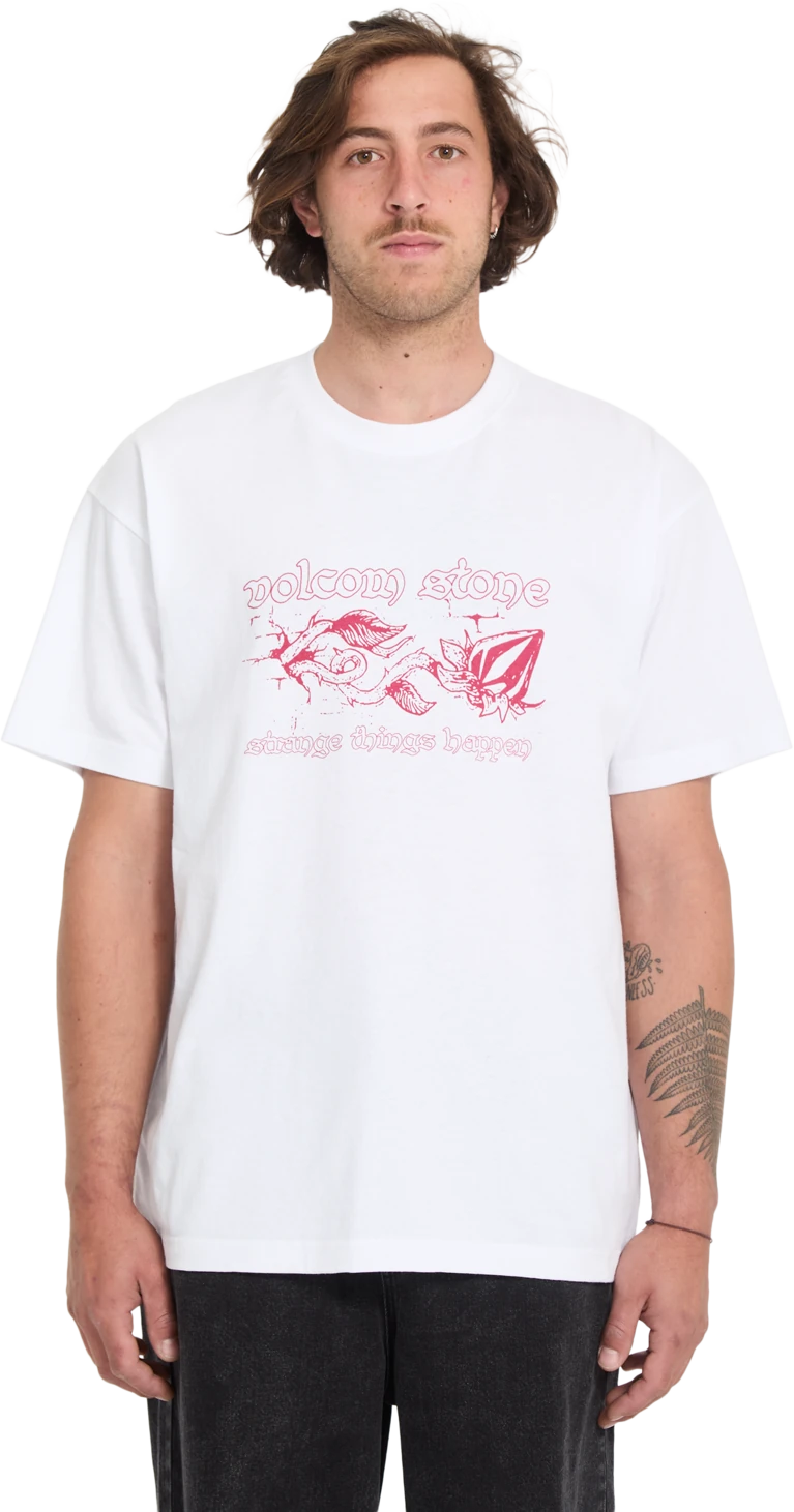 Volcom INGROW LSE SST camiseta manga corta hombre | White